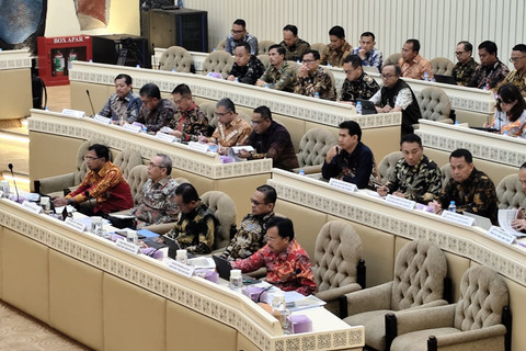 Rapat Dengar Pendapat Komisi II DPR RI bersama beberapa Kakanwil BPN daerah di Kompleks Parlemen Senayan, Jakarta, Senin (19/5/2025). Foto: Luthfi Humam/kumparan