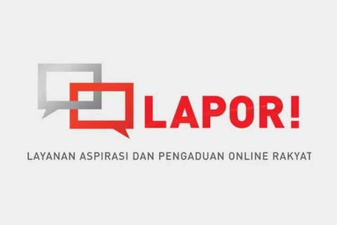 Platform Layanan Aspirasi dan Pengaduan Online Rakyat (lapor.go.id) oleh Kemensos. Foto: Kemensos RI