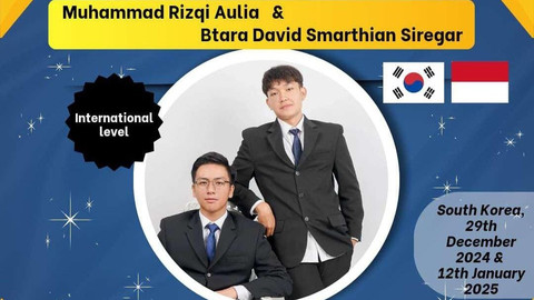 Siswa SMAN 44 Jakarta menang di Korea Science and Engineering Fair 2025. Foto: Dok. Istimewa