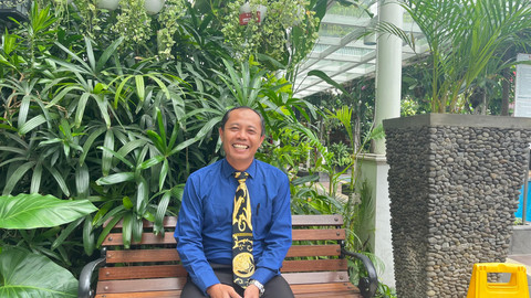 General Manager Gallery Prawirotaman Hotel, Iwan Ridwan M. Foto: Viantika/Pandangan Jogja