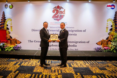 Mou Imigrasi Indonesia-Kamboja terkait TPPO di Hotel Mulia. Foto: Dok. Imigrasi