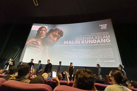 Konferensi Pers Film Legenda Kelam Malin Kundang di Kawasan Kuningan, Jakarta Selatan. Foto: Aprilandika Pratama/kumparan