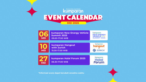 Event Calender kumparan bulan Mei 2025. Foto: kumparan