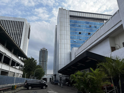 Suasana Gedung A Kantor Kementerian Ketenagakerjaan, Gatot Subroto, Jakarta Selatan, Selasa (20/5/2025). Foto: Rayyan Farhansyah/kumparan