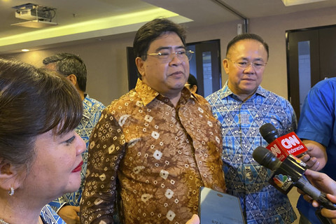 Ketua Apindo Bidang Ketenagakerjaan Bob Azam di kantornya, Selasa (20/5/2025). Foto: Muhammad Fhandra Hardiyon/kumparan
