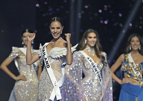 Suchata Cuangsri, Juara Ketiga Miss Universe 2024. Foto: CARL DE SOUZA/AFP
