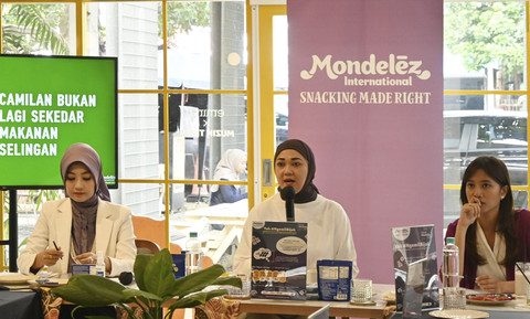 Acara peluncuran survei tahunan State of Snacking 2024 di sebuah kafe di Jakarta (15/5/2025). Foto: Dok. Mondelez Indonesia.