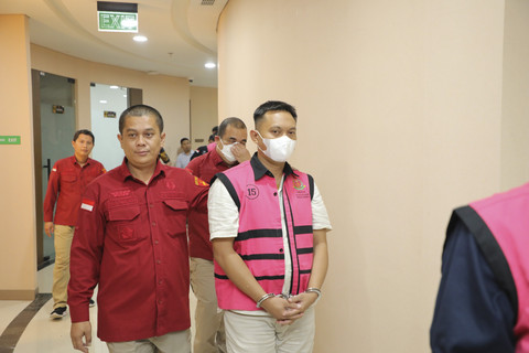 Pemimpin Divisi Komersial dan Korporasi Bank BJB tahun 2020, Dicky Syahbandinata. Foto: Kejagung RI