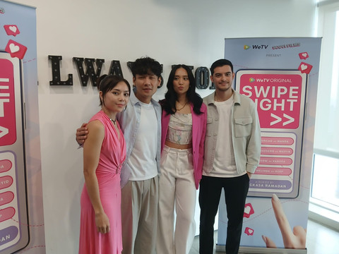 Fendy Chow hingga Ciccio Manassero terlibat dalam serial Swipe Right. Foto: Dok. Istimewa