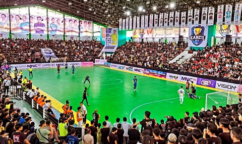Suasana GOR Pangsuma. Foto: Dok. Instagram @souto.h