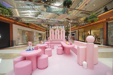 Pop-Up Store Bouncy Cafe by Laneige di Atrium PIM 2. Foto: Laneige