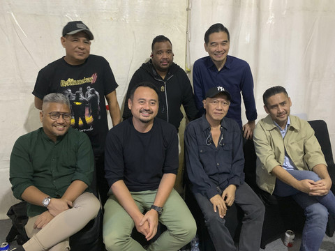 Glenn Fredly Live by The Bakuucakar: Holographic Performance dihadirkan pada hari pertama Soundsfest 2025 di Gambir Expo, Kemayoran, Jakarta Pusat, Jumat (23/5) malam. Foto: Vincentius Mario/kumparan