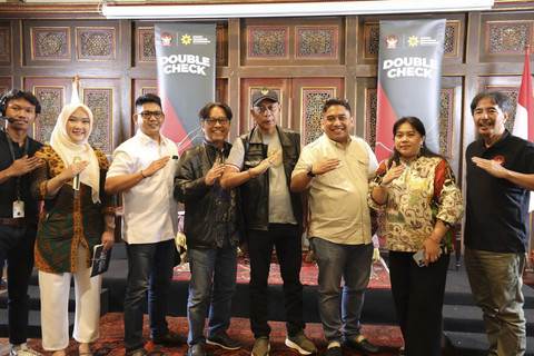 Wamensos Agus Jabo Priyono saat menghadiri kegiatan 'Double Check PCO x Gempita' di Toety Heraty Museum, Sabtu (24/5/2025). Foto: Dok. Kemensos