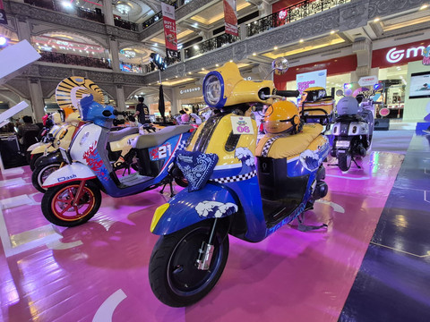 Yamaha Fazzio Modif Contest 2025 di Yogyakarta. Foto: Aditya Pratama Niagara/kumparan