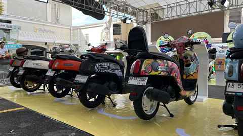 Yamaha Fazzio Modif Contest 2025 di Yogyakarta. Foto: Aditya Pratama Niagara/kumparan