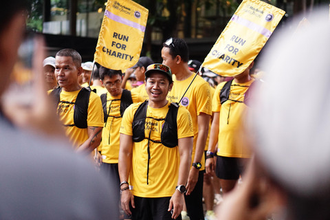 Maybank Marathon 2025 membawa tema baru 'Pace The Future' sebagai langkah awal pelaksanaan inisiatif keberlanjutan 'Jejak Hijau' menuju Marathon Netral Karbon 2030 yang turut didukung oleh berbagai NGO. Foto: Dok. Maybank Indonesia