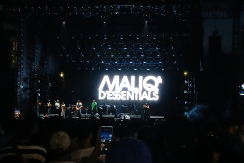 Maliq & D'Essentials tampil dalam gelaran hari ketiga Soundfest 2025 di Gambir Expo Kemayoran, Jakarta Pusat, Minggu (2/5/2025). Foto: Alexander Vito/kumparan