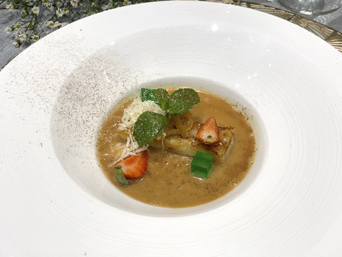 Pisang Gapit Kalimantan ala Chef Sakirun Achmad. Foto: Salsha Okta Fairuz/kumparan