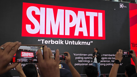 Acara HUT ke-30 Telkomsel.  Foto: Aditya Panji/kumparan