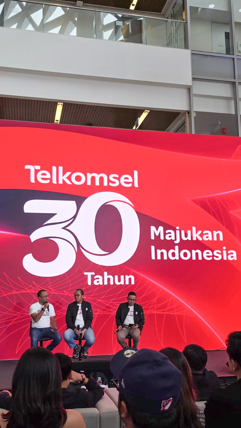 Acara HUT ke-30 Telkomsel.  Foto: Aditya Panji/kumparan