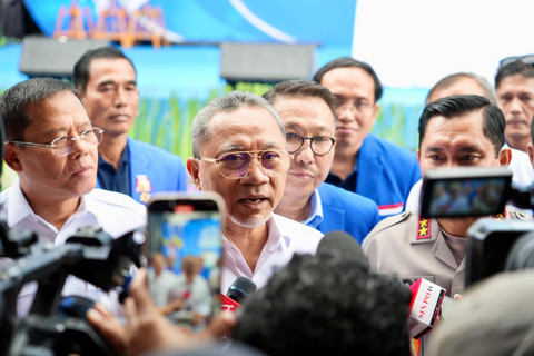Zulkifli Hasan hadiri acara Himpunan Nelayan Seluruh Indonesia (HNSI), Senin (26/5/2025).  Foto: Dok. Istimewa