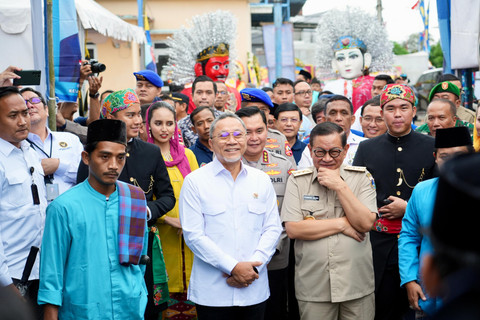Zulkifli Hasan hadiri acara Himpunan Nelayan Seluruh Indonesia (HNSI), Senin (26/5/2025).  Foto: Dok. Istimewa