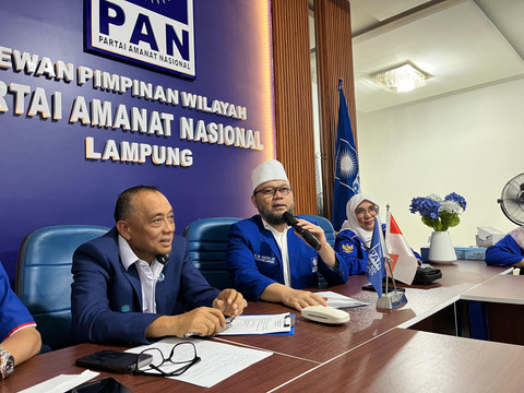 Ketua DPW PAN Lampung Periode 2025-2029, M. Hazizi | Foto : Eka Febriani / Lampung Geh