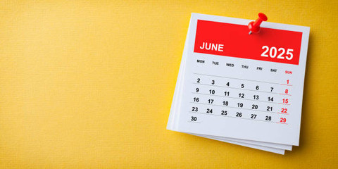 Ilustrasi Kalender Juni 2025 Lengkap Dengan Tanggal Merah, Foto: Unsplash/phototechno.