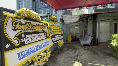 Suasana Rumah Argo Aricko Achfandi Mahasiswa FH UGM yang Tewas Ditabrak Christiano Pengarapenta Mahasiswa FEB UGM di Cilodong, Depok, Jawa Barat, Selasa (27/5/2025).  Foto: Rayyan Farhansyah/kumparan