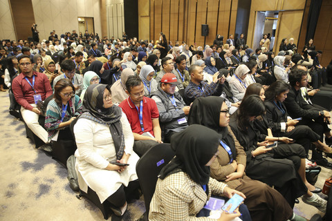 Suasana kumparan Halal Forum 2025 di Ballroom Artotel Mangkuluhur, Jakarta, Selasa (27/5/2025). Foto: Aditia Noviansyah/kumparan