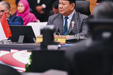 Presiden Republik Indonesia Prabowo Subianto menghadiri Konferensi Tingkat Tinggi (KTT) ke-16 Brunei Darussalam-Indonesia-Malaysia-Philippines East ASEAN Growth Area di Kuala Lumpur Convention Centre (KLCC), Malaysia, Selasa (27/5/2025). Foto: Dok. Laily Rachev - Biro Pers Sekretariat Presiden
