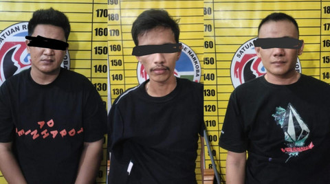 3 pemuda di Mempawah ditankap karena narkoba. Foto: Dok. Istimewa