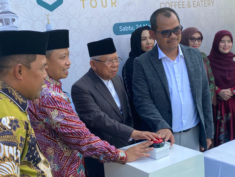 Peresmian Tamsyi tour and travel dihadiri Wakil Presiden RI ke-13, K.H. Ma'ruf Amin, Foto: Istimewa