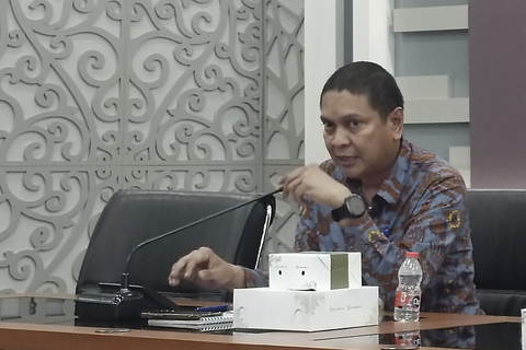 Direktur Industri Tekstil, Kulit, dan Alas Kaki Kemenperin, Rizky Aditya Wijaya di kantornya, Selasa (27/5/2025).  Foto: Muhammad Fhandra Hardiyon/kumparan