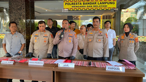 Kapolresta Bandar Lampung, Kombes Pol Alfret Jacob Tilukay. | Foto: Sinta Yuliana/Lampung Geh