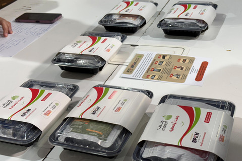 Makanan siap saji untuk jemaah haji Indonesia. Foto: Moh Fajri/kumparan