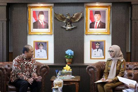 Wakil Gubernur Lampung, Jihan Nurlela saat menerima kunjungan Tim Tim Kementerian Luar Negeri RI dan IPB | Foto : Dok. Adpim