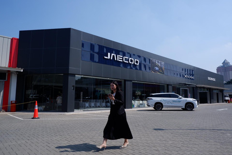 Peresmian diler pertama Jaecoo di Jakarta Barat. Foto: Aditya Pratama Niagara/kumparan