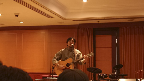 Bilal Indrajaya dalam konferensi pers Java Jazz Festival 2025 di Hotel Borobudur, Jakarta Pusat, Rabu (28/5/2025). Foto: Giovanni/kumparan