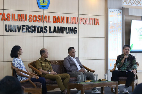 Diseminasi Penelitian Mahasiswa Lintas Disiplin di Co-Working Space Gedung H, Fakultas Ilmu Sosial dan Ilmu Politik ( FISIP). | Foto: FISIP Unila