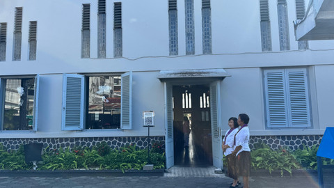 Pelaksanaan misa Kenaikan Yesus Kristus di GKJ Gondokusuman, Yogya, berlangsung khidmat, Kamis (29/5). Foto: Widi RH Pradana/Pandangan Jogja