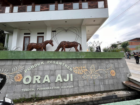 Ponpes Ora Aji di Kalasan, Sleman, milik Gus Miftah. Foto: Resti Damayanti/Pandangan Jogja