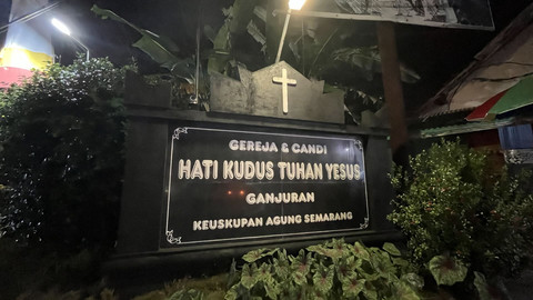 Gereja HKTY Ganjuran, Bantul. Foto: Resti Damayanti/Pandangan Jogja