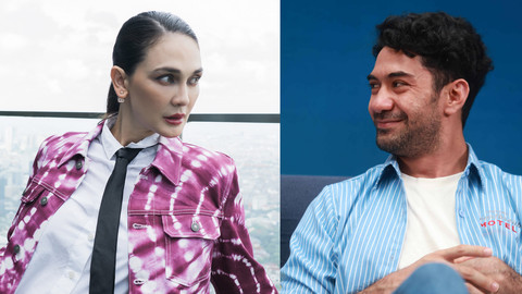 Luna Maya dan Reza Rahadian. Foto: Dok. kumparan