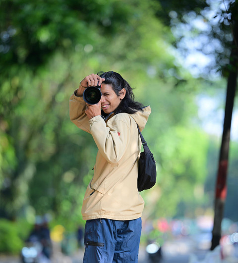 Fotografer Rizkiananda Chinta Cheppy pemilik akun @chintamoments. Foto: Dokumen Pribadi