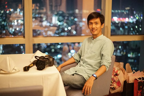 Joko Siswanto, fotografer olahraga pemilik akun @potretgowes dan @potretevent. Foto: Instagram @joko_siswanto