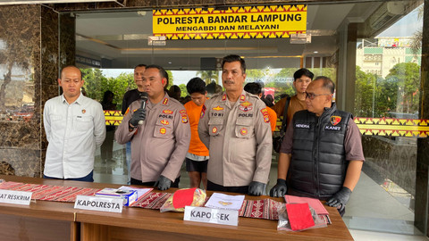 Kapolresta Bandar Lampung, Kombes Pol Alfret Jacob Tilukay. | Foto: Sinta Yuliana/Lampung Geh
