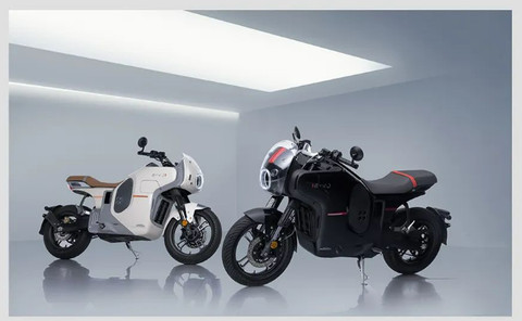 Motor listrik Wuyang Honda E-VO yang meluncur di China. Foto: dok. Wuyang Honda