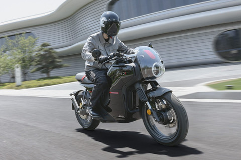 Motor listrik Wuyang Honda E-VO yang meluncur di China. Foto: dok. Wuyang Honda