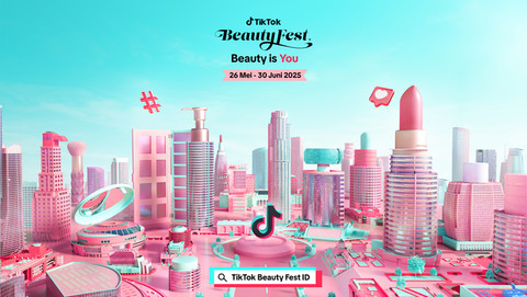 TikTok Beauty Fest bakal diselenggarakan offline dan online. Foto: TikTok Indonesia